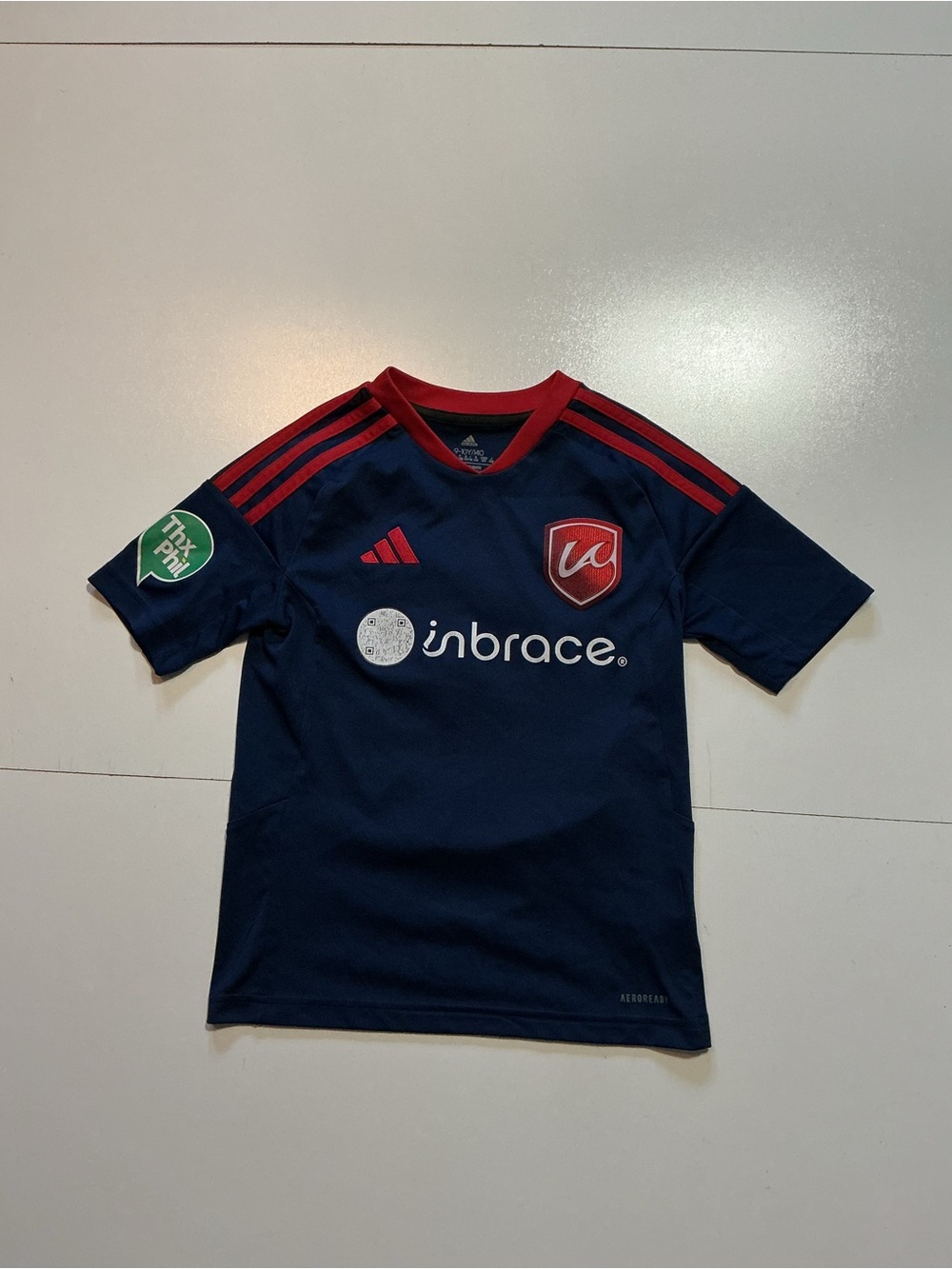 Adidas Aeroready Los Angeles LA Breakers FC Football Club ECNL Youth Kids Jersey